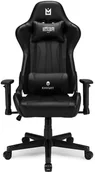 Fotele gamingowe - IMBA KNIGHT (Black) czarny - miniaturka - grafika 1