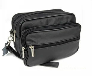 Magre (PL) Saszetka Męska Skórzana Średnia (PL) LESZEK II Skóra Naturalna - Nerki - miniaturka - grafika 4