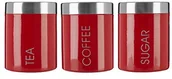 Pozostałe akcesoria kuchenne - Premier Housewares Liberty pojemniki na herbatę, kawę i cukier 0508547 - miniaturka - grafika 1