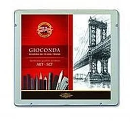 Koh-I-Noor Zestaw kredek GIOCONDA 8898 w metalowej kasetce - Zabawki kreatywne - miniaturka - grafika 2