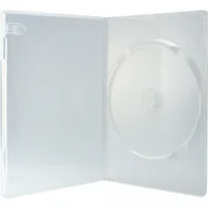 Pudełka i akcesoria na płyty CD - MediaRange 100 etui na płyty DVD Slim Clear Przezroczysty 7 MM 1er Professional Machine Packing BOX29 - miniaturka - grafika 1