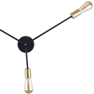 Nowodvorski Kinkiet LAMPA ścienna MILL 9136 metalowa OPRAWA industrialny pająk spider wysięgniki czarna 9136 - Lampy ścienne - miniaturka - grafika 2