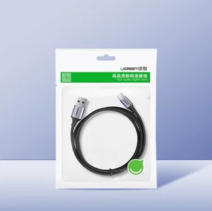 UGREEN kabel przewód USB - USB Typ C Quick Charge 3.0 3A 2m szary (60128) - Kable USB - miniaturka - grafika 12