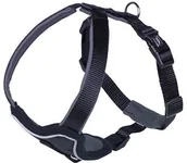 Szelki dla psów - Nobby Szelki Nobby Classic Preno Dla Psa : Kolor - czarno-szary, Rozmiar - S-M 25mm, 35-45cm 80731-05 - miniaturka - grafika 1