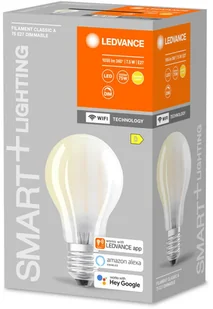 LEDVANCE SMART+ LEDVANCE SMART+ WiFi filament Classic E27 7,5W 827 - Systemy inteligentnych domów LEDVANCE SMART+ LEDVANCE SMART+ WiFi filament Classic E27 7,5W 827 - Systemy inteligentnych domów - miniaturka - grafika 1
