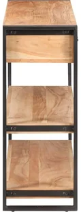 vidaXL Szafka, 120x30x75 cm, lite drewno akacjowe 321803 - Szafki do salonu - miniaturka - grafika 12