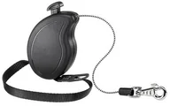 Smycze dla psów - Ferplast Flippy One Cord Mini Smycz automatyczna Linka 3 m Czarny - miniaturka - grafika 1