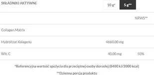 Trec Colagen renover 350g Truskawka-Banan - Witaminy i minerały dla sportowców - miniaturka - grafika 2