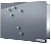 Gadżety do domu - Blomus Magnetyczna skrzynka na klucze Velio pozioma szara B65365 - miniaturka - grafika 1