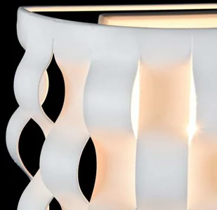 Maytoni Kinkiet LAMPA ścienna DELICATE MOD196-WL-01-W  półokrągła OPRAWA z wycięciami biała Maytoni - Lampy ścienne - miniaturka - grafika 7