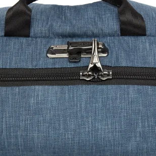 Metrosafe X 20 l, plecak antykradzieżowy, dla kobiet i mężczyzn, 45 x 30 x 13 cm, plecak podróżny, ochrona przed kradzieżą, technologia bezpieczeństwa, 20 l, dżinsowy niebieski/ciemny denim - Plecaki - miniaturka - grafika 19