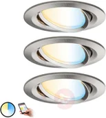 Oprawy, klosze i abażury - Paulmann Smart Friends Spot Nova Plus, 3 szt. CCT - miniaturka - grafika 1