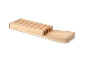 Akcesoria do sztućców - Continenta blok na noże do szuflady z drewna figowca, na 3 lub 5 noży (bez noży) 30518 - miniaturka - grafika 1