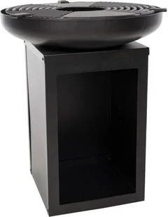 Outtrade BBGRILL Grill z kratką typu plancha Matanzas, stal, matowy czarny - Grille - miniaturka - grafika 2