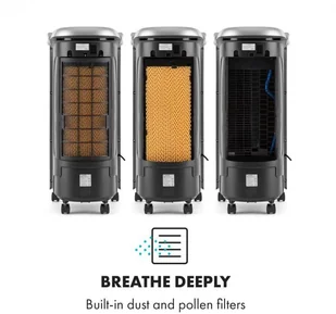 Wentylator Klarstein Maxfresh BK Wentylator Schładzacz powietrza 6L 65W Pilot 2 x pakiet lo ACO6-Maxfresh-B - Wentylatory - miniaturka - grafika 4