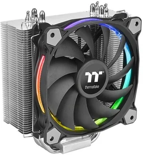 Thermaltake Chłodzenie CPU Riing Silent 12 RGB edycja Sync wentylator 92mm TDP 150W) (CL-P052-AL12SW-A) - Chłodzenie procesora - miniaturka - grafika 2