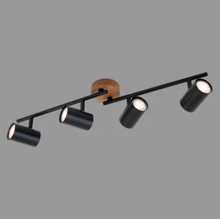 Briloner Wood & Style 2920 spot sufitowy, 4-punktowy - Lampy sufitowe - miniaturka - grafika 5
