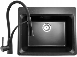 Laveo 6 kolorów Zlewozmywak Granitowy Duża Komora 20 cm - Zlewozmywaki - miniaturka - grafika 32