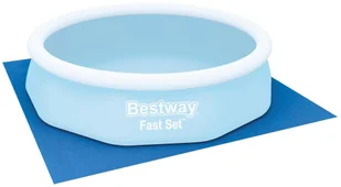 Bestway Mata pod basen Flowclear, 335 x 335 cm vidaXL - Akcesoria do basenów - miniaturka - grafika 2
