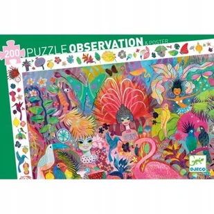 Djeco Puzzle obserwacja Karnawał W Rio 200 el 7452 - Puzzle - miniaturka - grafika 2