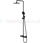 Zestawy prysznicowe - Omnires Y zestaw wannowo-prysznicowy czarny Y1244NBL - miniaturka - grafika 1