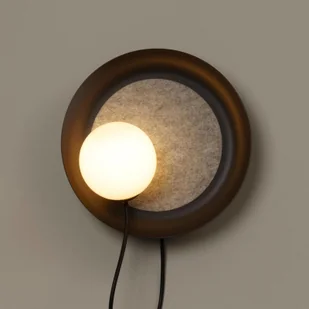 Milan Iluminación Wire kinkiet 24 cm antracytowy - Lampy ścienne - miniaturka - grafika 3