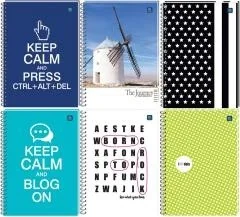 Inter-druk Kołozeszyt A4/80K kratka (5szt) - Szkolne artykuły papiernicze - miniaturka - grafika 2