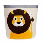 Pojemniki na zabawki - 3Sprouts Kosz na Zabawki Lew Yellow - miniaturka - grafika 1