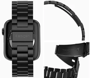 Spigen Pasek Band Modern Fit Apple Watch 44 S4 / 42mm S1-3, czarny 8809613768824 - Akcesoria do smartwatchy - miniaturka - grafika 10