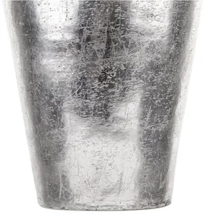 Beliani Wazon dekoracyjny srebrny LORCA - Wazony i flakony - miniaturka - grafika 5