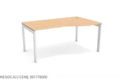 Biurka - WUTEH S.A. Biurko biurowe Nomo NO-6 (160x100x73,5cm) 1259 - miniaturka - grafika 1