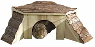 Akcesoria dla gryzoni - Kerbl Nager domu z rampy Nature 34 x 34 x 15 cm, bez rampy 25 x 25 x 15 cm - miniaturka - grafika 1