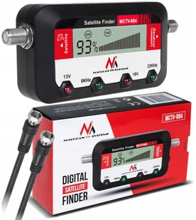 Cyfrowy Miernik Sygnału Satelitarnego Finder LCD - Akcesoria TV-SAT - miniaturka - grafika 12
