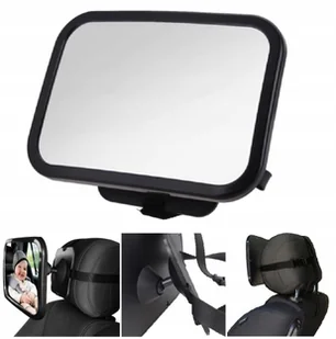 Lusterko do obserwacji dziecka w samochodzie aucie - Akcesoria do fotelików - miniaturka - grafika 6