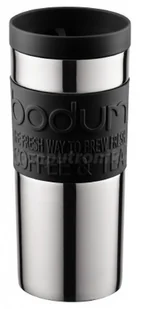 Bodum 11093  01 Travel Mug kubek, 0.35 L, na podróż ze stali nierdzewnej 8.5 x 8.5 x 18 cm 11093-01 - Kubki termiczne - miniaturka - grafika 2
