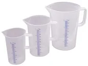 Pozostałe akcesoria kuchenne - De Buyer kufel z miarką, z tworzywa sztucznego firmy HT garnka. 21,5 cm, 2 l 4021.2 - miniaturka - grafika 1