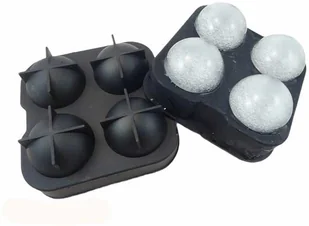 Kinghoff Alpenburg Lumarko Forma silikonowa na 4 kule lodowe do drinków napojów HT-6518 - Pozostałe akcesoria kuchenne - miniaturka - grafika 11