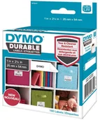 Etykiety do drukarek - Dymo Durable Biały Samoprzylepne etykiety do drukowania, Taśma - miniaturka - grafika 1