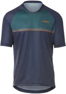 Koszulki rowerowe - Giro Roust Koszulka rowerowa z zamkiem błyskawicznym Mężczyźni, midnight pablo M 2020 Koszulki MTB i Downhill 270184-062 - miniaturka - grafika 1