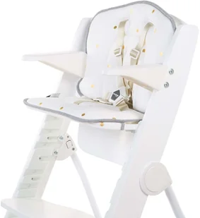 Childhome childhome - ochraniacz-poduszka do krzesła jersey złote kropki - Krzesełka do karmienia - miniaturka - grafika 5