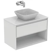 Szafki łazienkowe - Ideal Standard Connect Air Szafka pod umywalkę 80x51,7x44 cm biała/biała mat E0827B2 - miniaturka - grafika 1