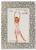 Ramki na zdjęcia - Inov8 PFES--mosl-64 tradycyjny Briten zdjęcie i ramka na zdjęcia, 10 x 15 cm, Mosaic Srebrny PFES-MOSL-64 - miniaturka - grafika 1