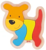 Układanki dla dzieci - Goki Układanka piesek 57712 - miniaturka - grafika 1