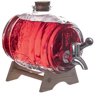 Orion Beczka szklana słój słoik z kranikiem antałek 1L - Akcesoria gastronomiczne - miniaturka - grafika 2