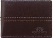 Etui na dokumenty i karty - Wittchen Etui na karty skórzane z przeszyciem 14-2-118-L4 - miniaturka - grafika 1