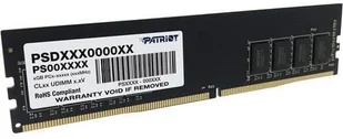 Patriot DDR4 16GB SIGNATURE 2666MHz 1 rank PSD416G266681 - Pamięci RAM - miniaturka - grafika 6