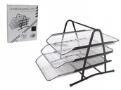 Pojemniki biurowe - Inny SKŁADANY ORGANIZER NA BIURKO 3 poziomy - miniaturka - grafika 1