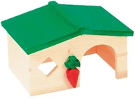 Akcesoria dla gryzoni - Zolux Domek drewniany dla świnki - miniaturka - grafika 1