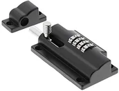 Kłódki - Burg Wächter Burg-Wächter zasuwka z zamkiem szyfrowym, płaska lampa do drzwi, cynkowy odlew ciśnieniowy, RS 110 °C SB - miniaturka - grafika 1