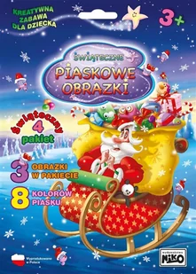Niko Piaskowe obrazki Pakiet świąteczny nr 4 - Zabawki kreatywne - miniaturka - grafika 2